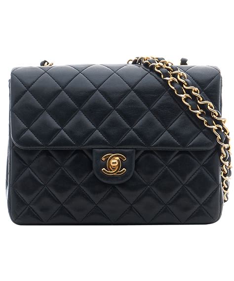 chanel coco black bag|Chanel black bags classic quilted.